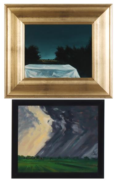 DAVID MELBY (1942-2014) OIL ON
