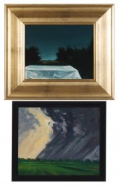 DAVID MELBY (1942-2014) OIL ON