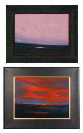 DAVID MELBY (1942-2014) OIL ON