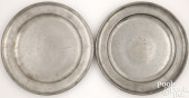 DAVID MELVILLE TWO PEWTER CHAR