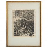 DAVID MUIRHEAD BONE. "MANHATTA