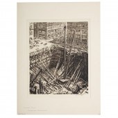 DAVID MUIRHEAD BONE. "MANHATTA