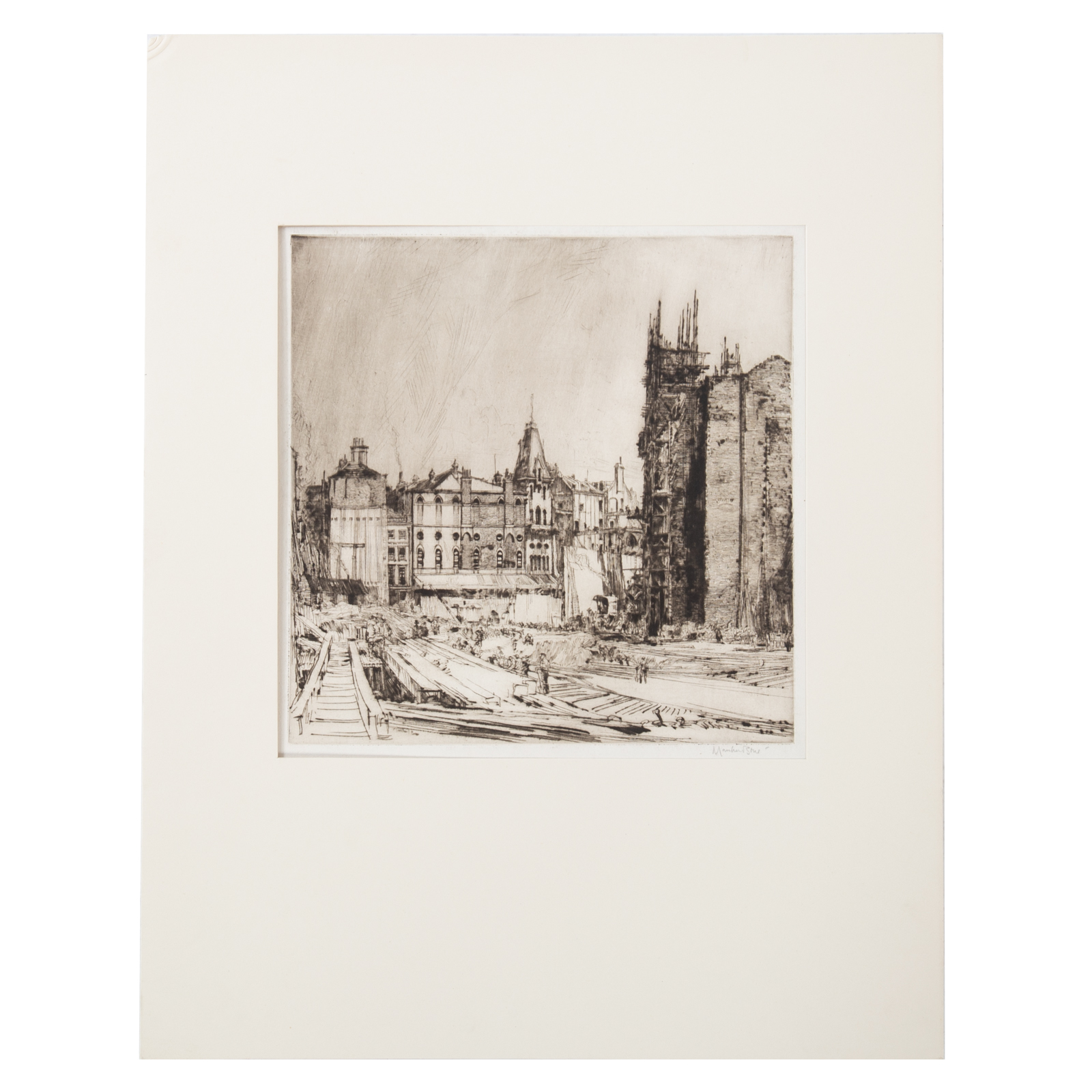 DAVID MUIRHEAD BONE. "OLD AND NEW
