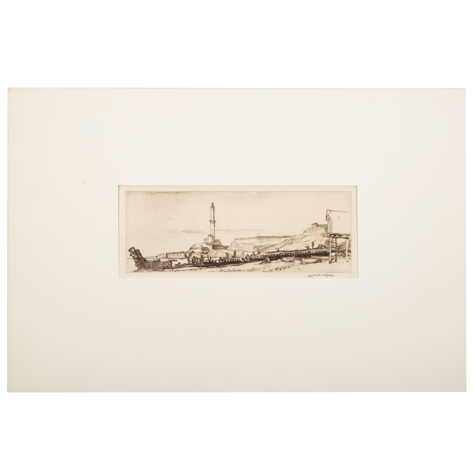 DAVID MUIRHEAD BONE. "THE LANTERNA,