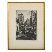 DAVID MUIRHEAD BONE. "VENICE,"