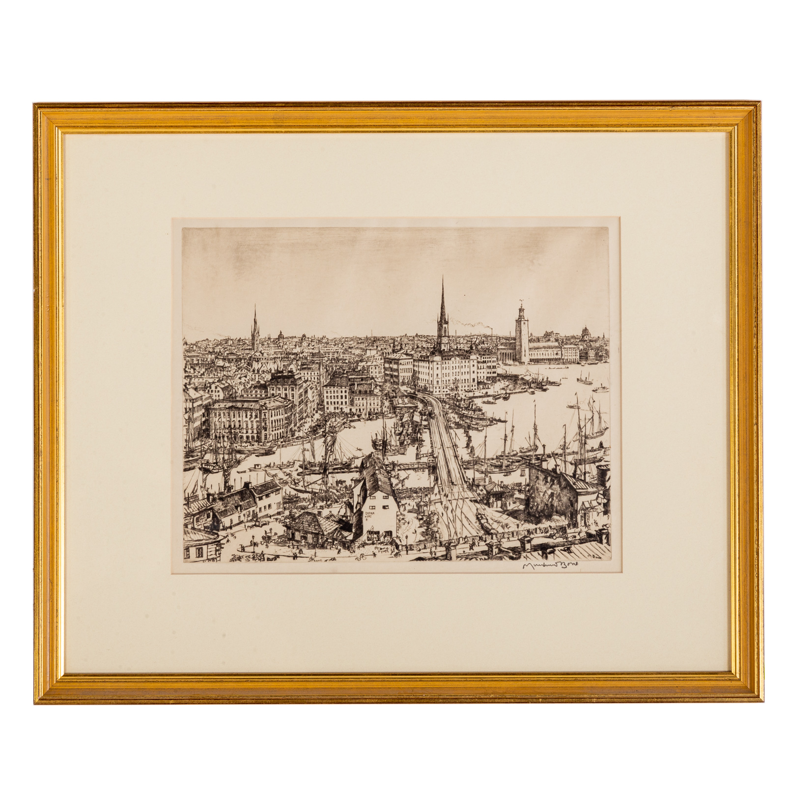 DAVID MUIRHEAD BONE."STOCKHOLM,"