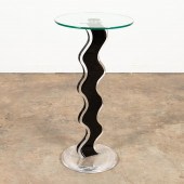 DAVID MUNIZ, ACRYLIC PEDESTAL,