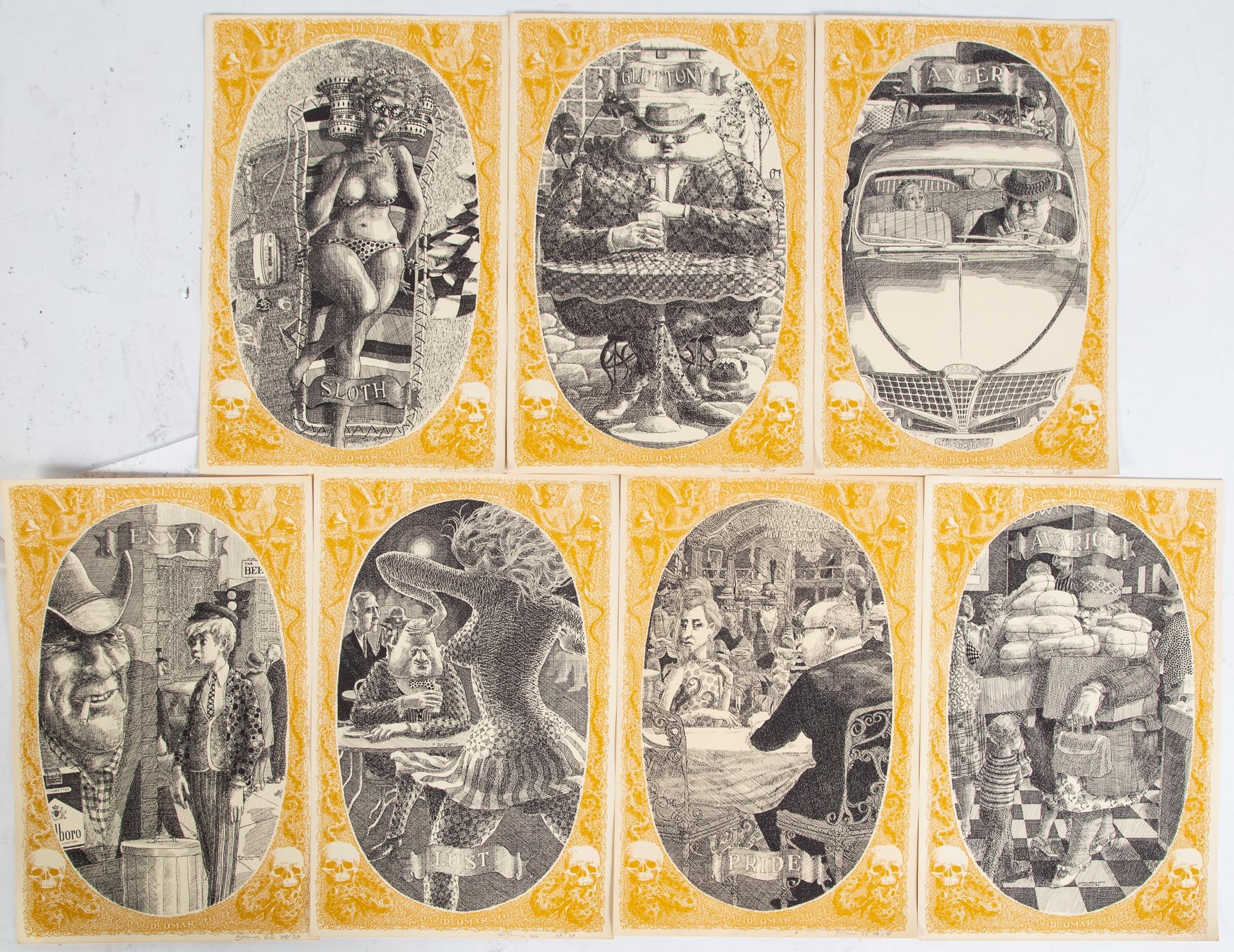 DAVID OMAR. "SEVEN DEADLY SINS,"