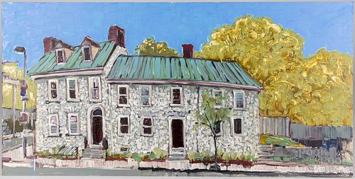 DAVID PAUL OHLERKING OIL ON