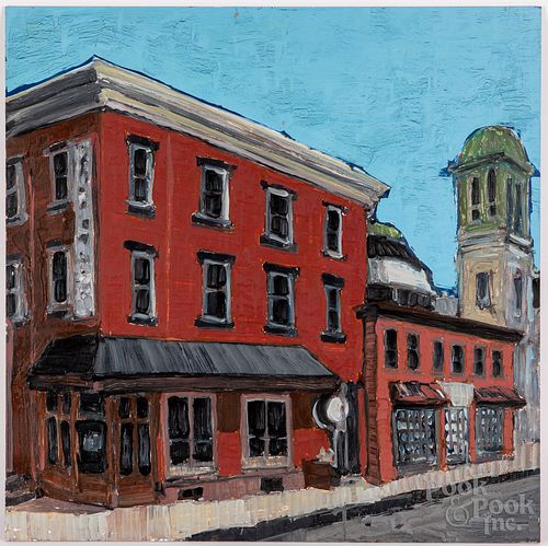 DAVID PAUL OHLERKING OIL ON
