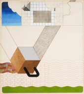 DAVID PEASE (B. 1932): ABSTRAC