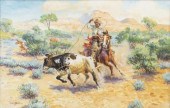 DAVID POWELL (B.1954) WESTERN