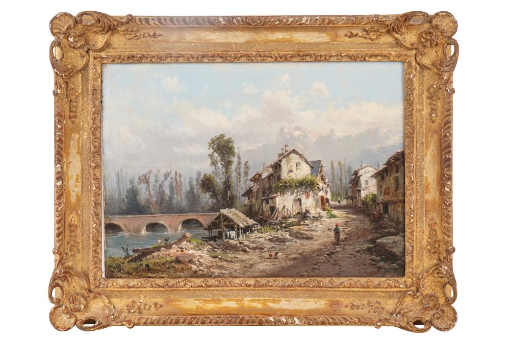 DAVID ROBERTS (1796-1864): "PAYSAGE