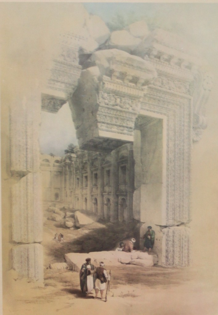 DAVID ROBERTS DOORWAY TO BAALBEC