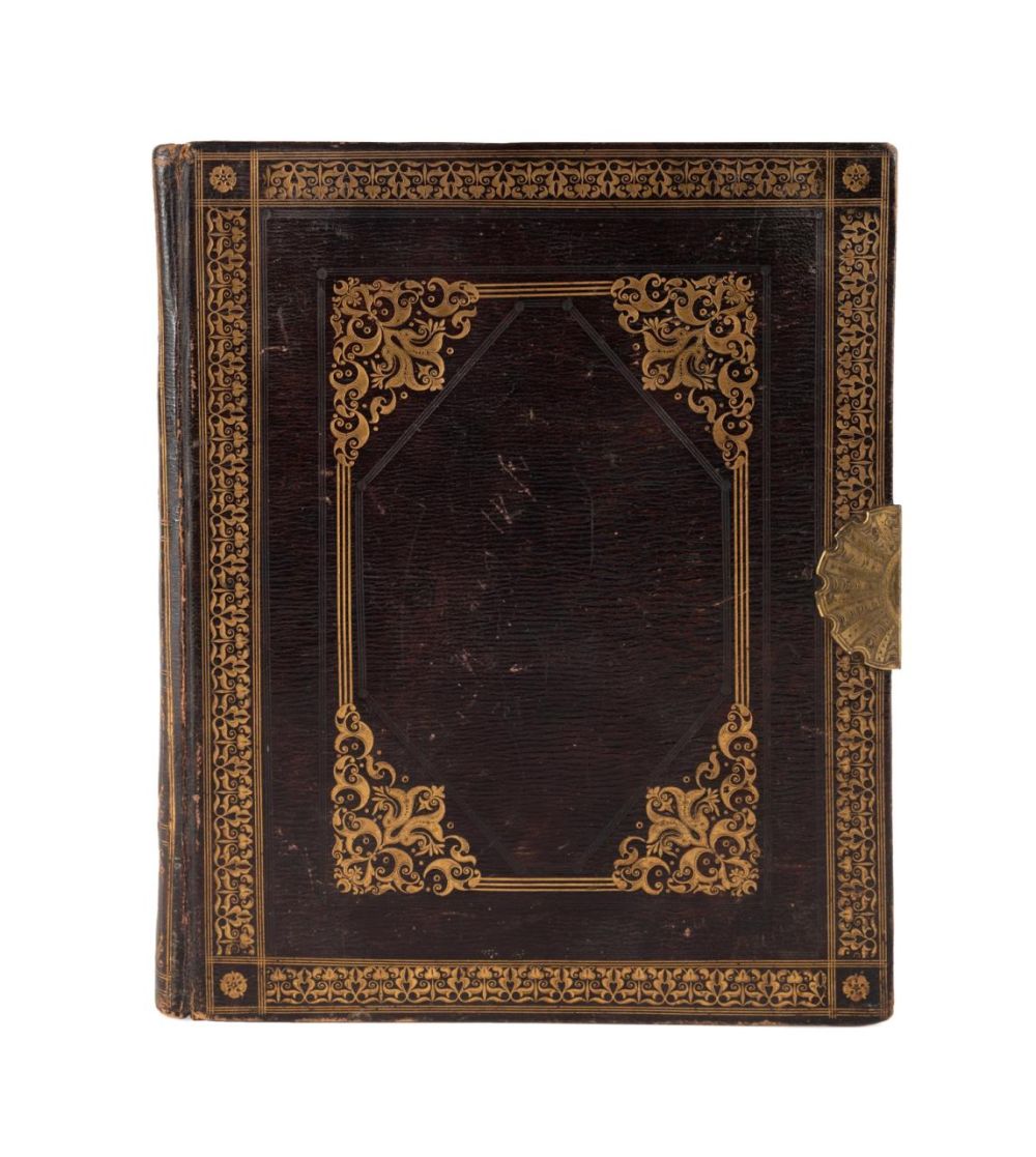 DAVID ROBERTS, LEATHER BOUND