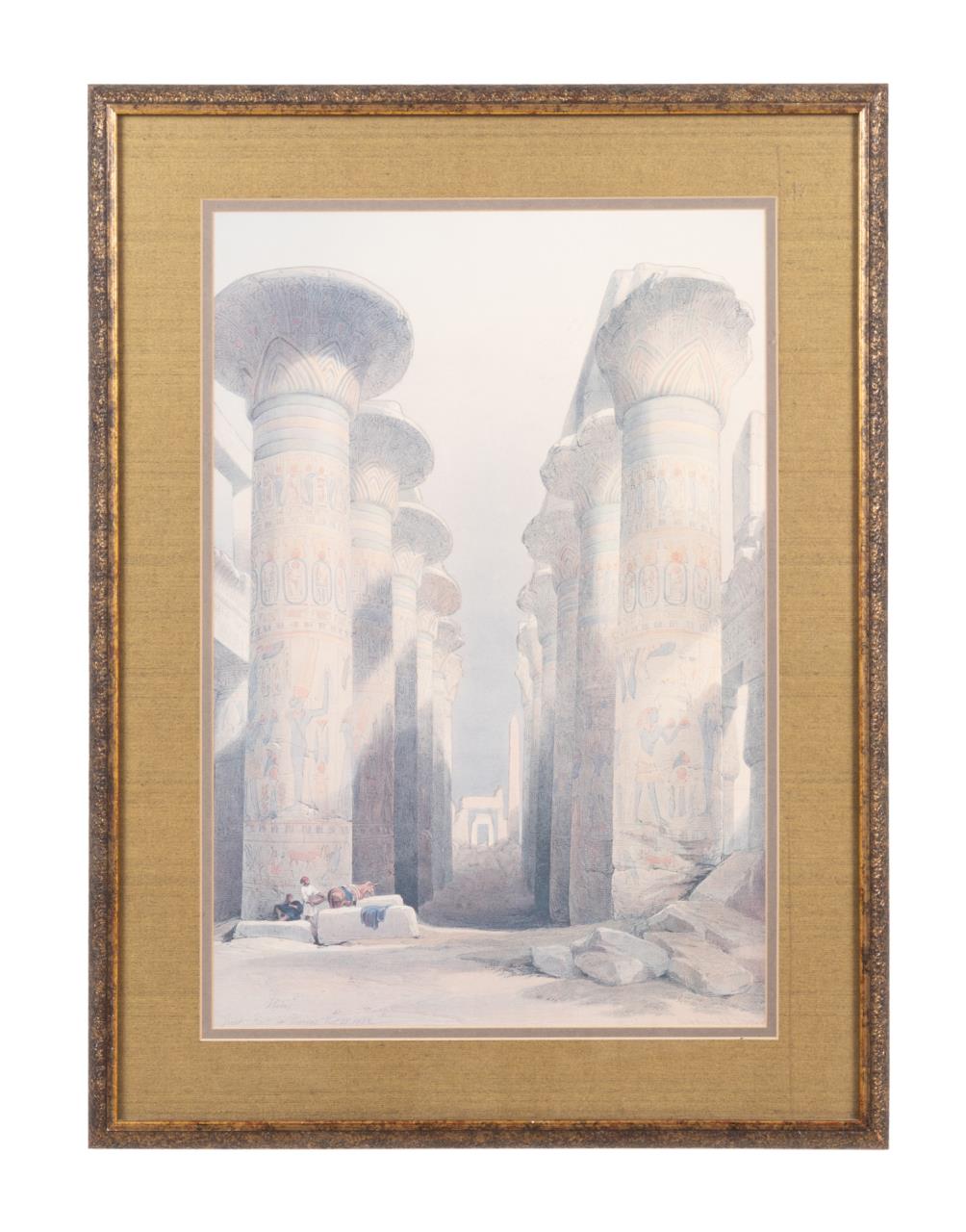 DAVID ROBERTS 'THEBES, GREAT
