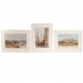 DAVID ROBERTS. THREE ORIENTALI