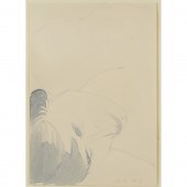 DAVID SALLE, WATERCOLOR PORTRA