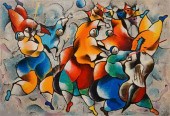 DAVID SCHLUSS (AMERICAN 1943),