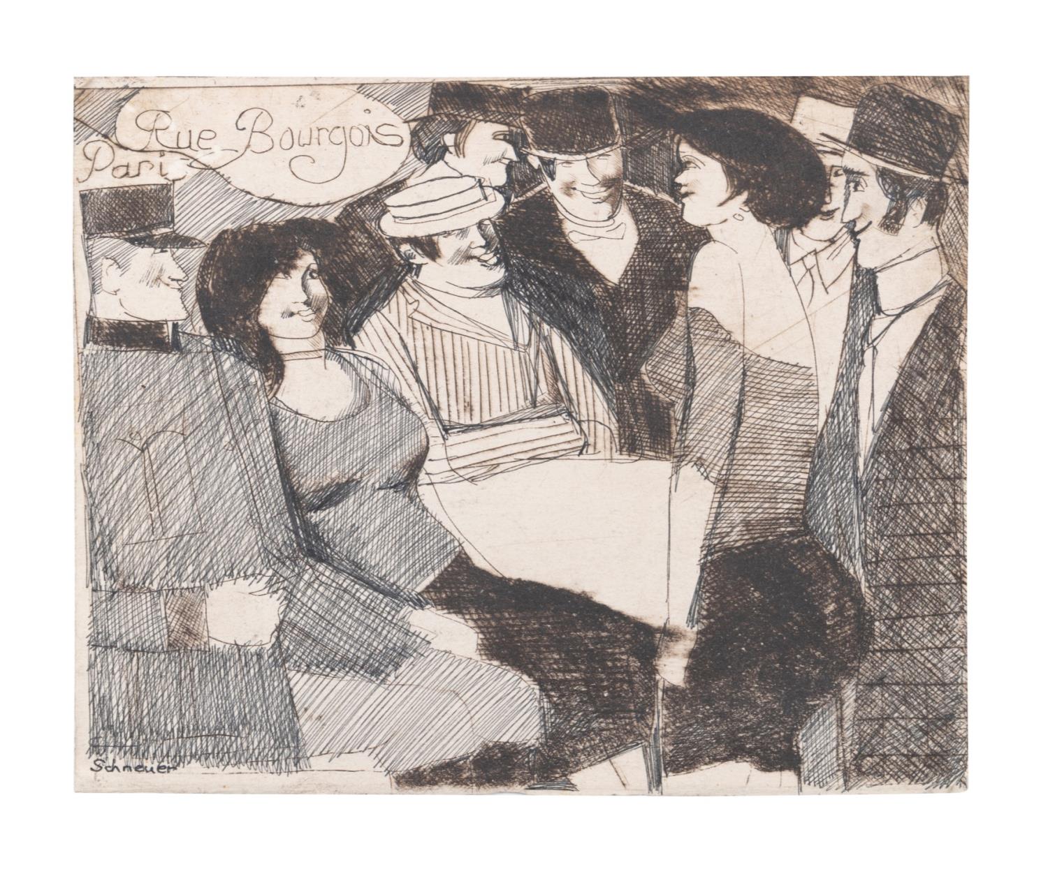 DAVID SCHNEUER 'RUE BOURGOIS,