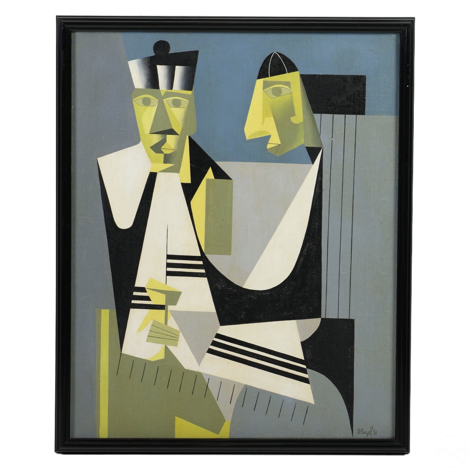 DAVID SEGEL 1921-2005 ABSTRACT