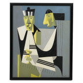 DAVID SEGEL 1921-2005 ABSTRACT