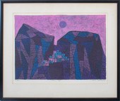 DAVID SHAPIRO "HILL TOWN NIGHT