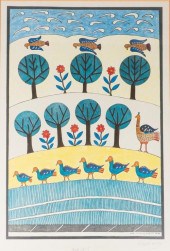 DAVID SHARIR STYLE LITHOGRAPHL