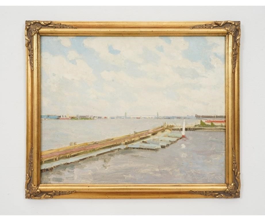 David Shevlino (b. 1962, NJ) oil on