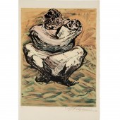 DAVID SIQUEIROS, SIGNED LITHOG