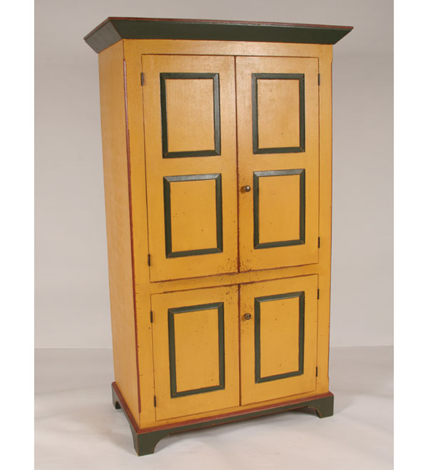 David Smith painted blind door