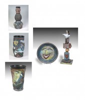 DAVID STABLEY ART POTTERY COLL