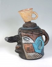 DAVID STABLEY ART POTTERY TEAP