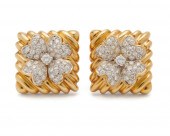 DAVID WEBB 18K GOLD AND DIAMON