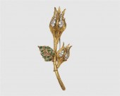 DAVID WEBB 18K GOLD, PLATINUM,
