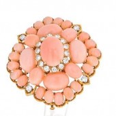 DAVID WEBB 18K YELLOW GOLD PIN
