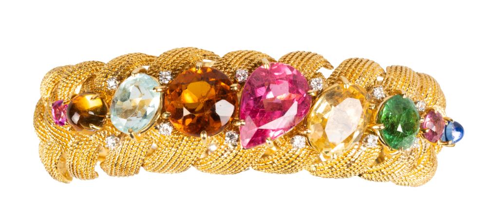 DAVID WEBB MULTI-GEMSTONE 18K