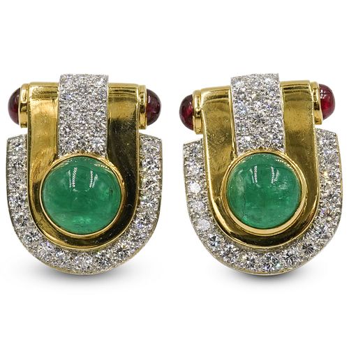 DAVID WEBB PLATINUM & 18K GOLD