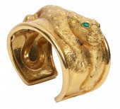 DAVID WEBB REPOUSSE LEOPARD 18