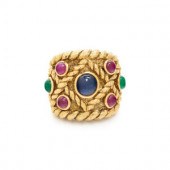 DAVID WEBB, YELLOW GOLD AND MU