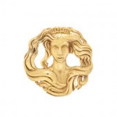 DAVID WEBB, YELLOW GOLD 'VIRGO