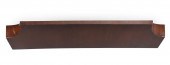 DAVID WIDER MAHOGANY WALL SHEL