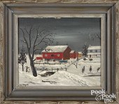 DAVID Y. ELLINGER OIL ON CANVA