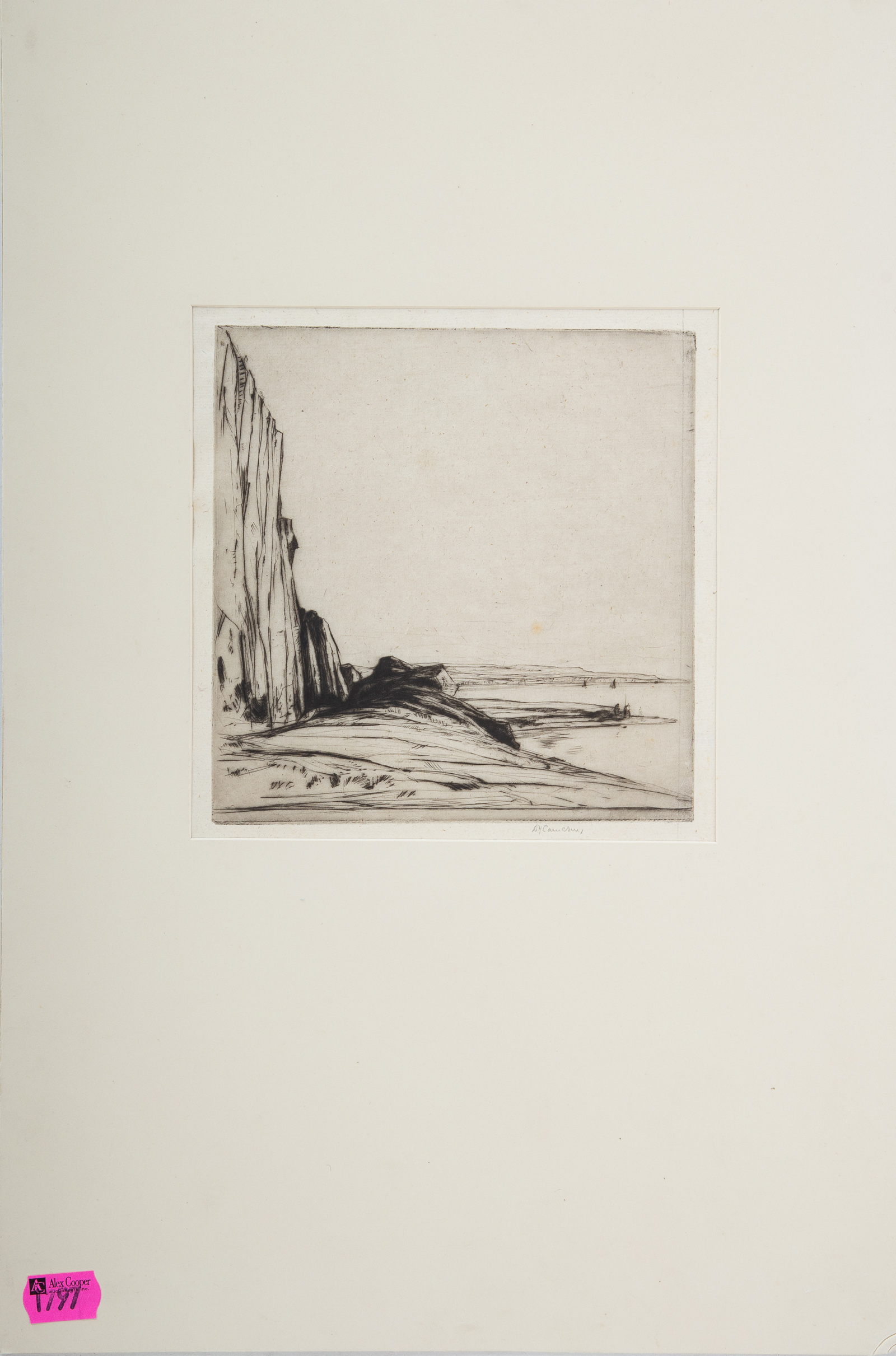 DAVID YOUNG CAMERON. "APPIN ROCKS,"
