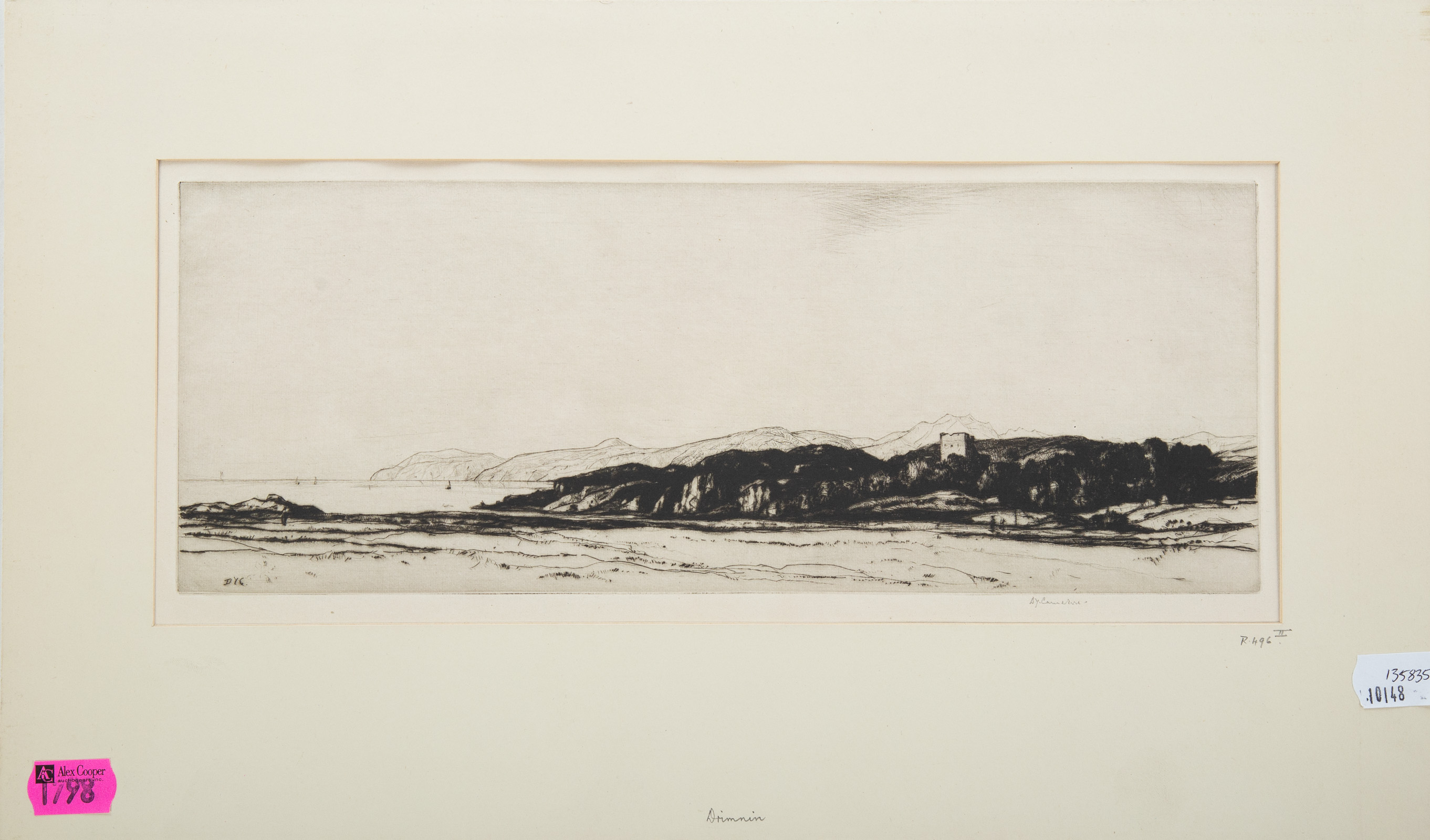 DAVID YOUNG CAMERON. "DRIMNIN,"