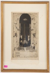 DAVID YOUNG CAMERON. "ST. LAUM