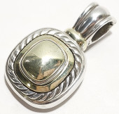 DAVID YURMAN 14K GOLD & 925 LA