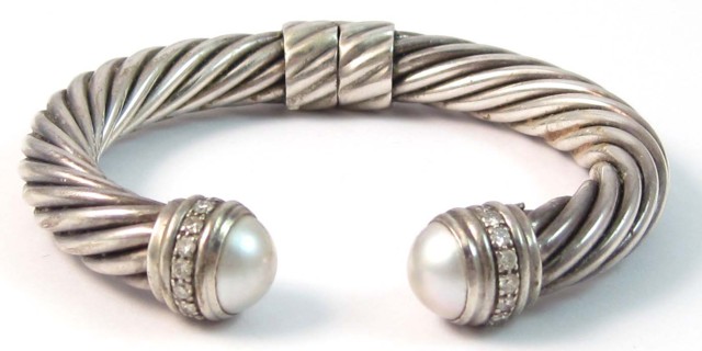 DAVID YURMAN CABLE CUFF BRACELET