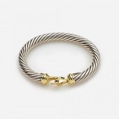 DAVID YURMAN CABLE HOOK BRACEL