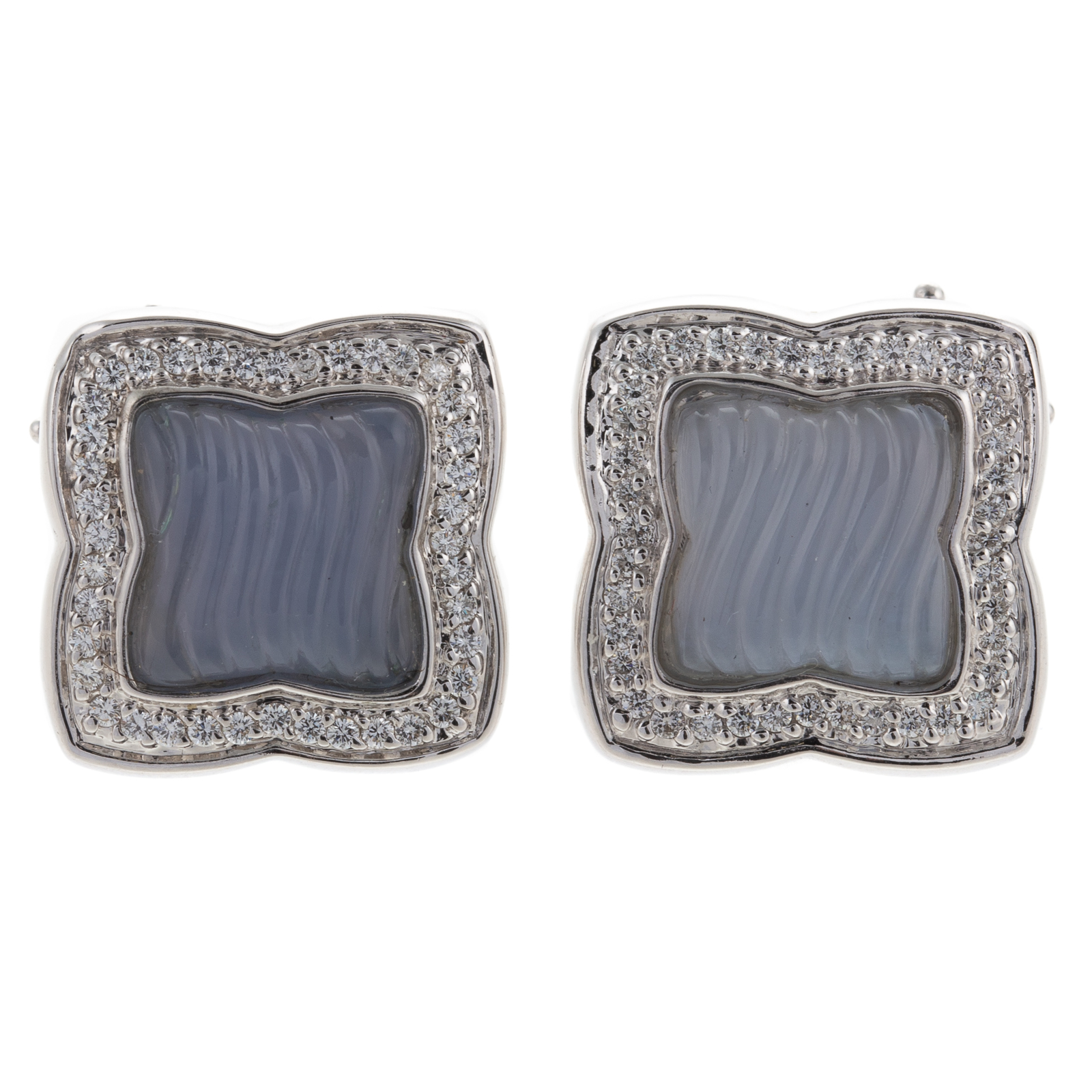 DAVID YURMAN CHALCEDONY & DIAMOND